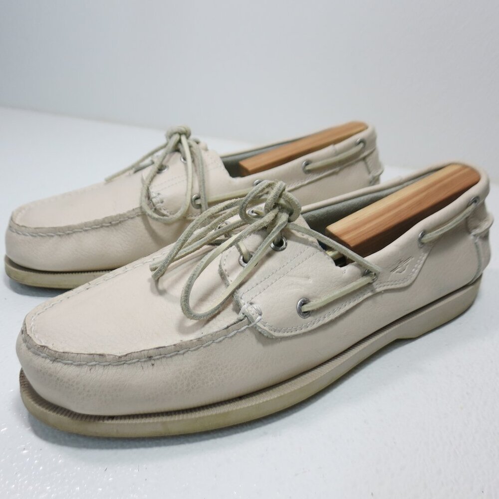 Dockers Soft Leather Deck Boat Shoes Men's Outdoor Footwear Sz 12